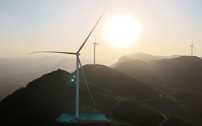 大唐蜈蚣山风电场