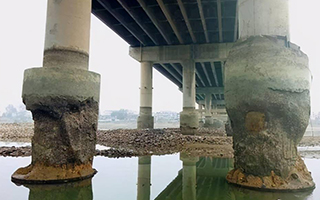 桥梁混凝土腐蚀