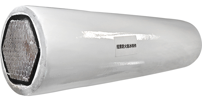 桥梁缆索防火除冰样件